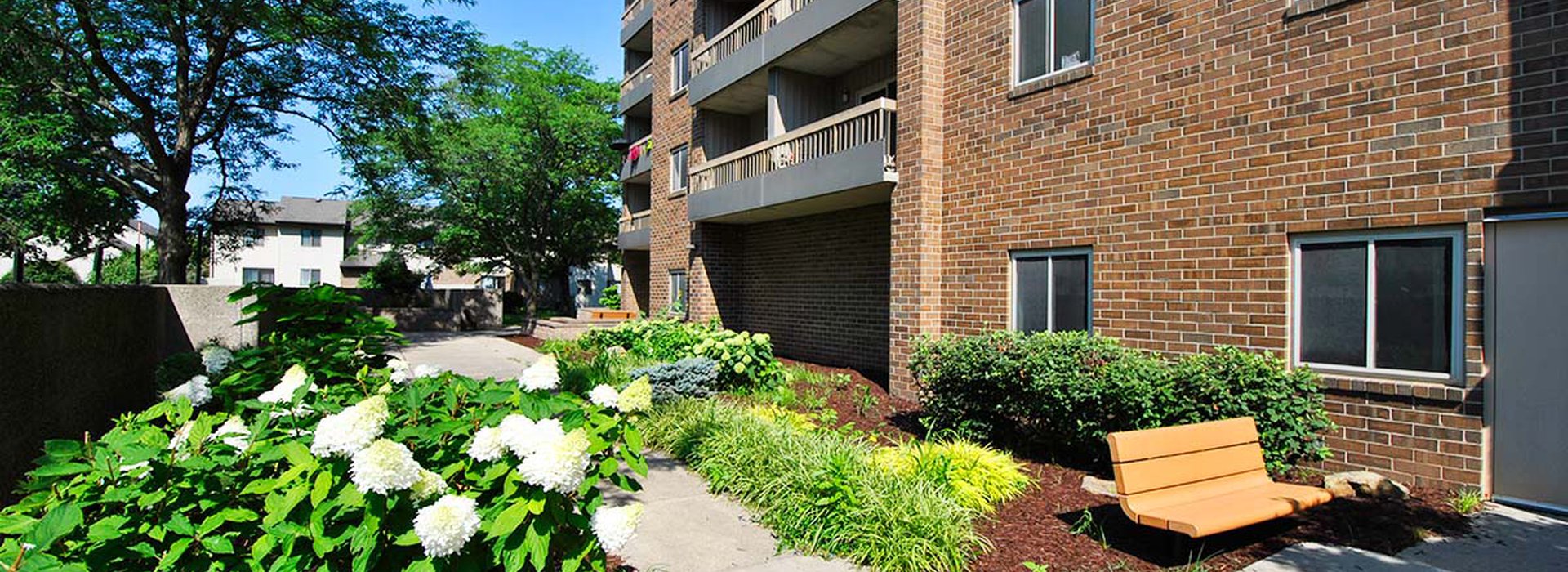 Capitol Commons Senior walkways