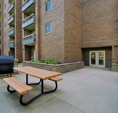 outside the building of capitol commons